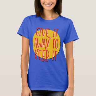 Camiseta Dê para Manter Divisa dos 12 Passos