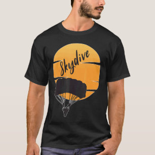 Camiseta de Paraquedismo Presente para Homens e Mu