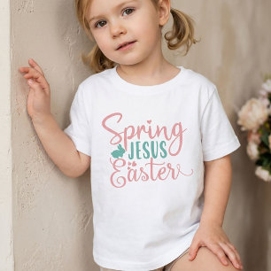 Camiseta de Páscoa Jesus para Crianças