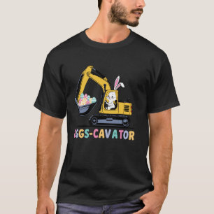 Camiseta de Páscoa para meninos e meninas Ovos-Esc