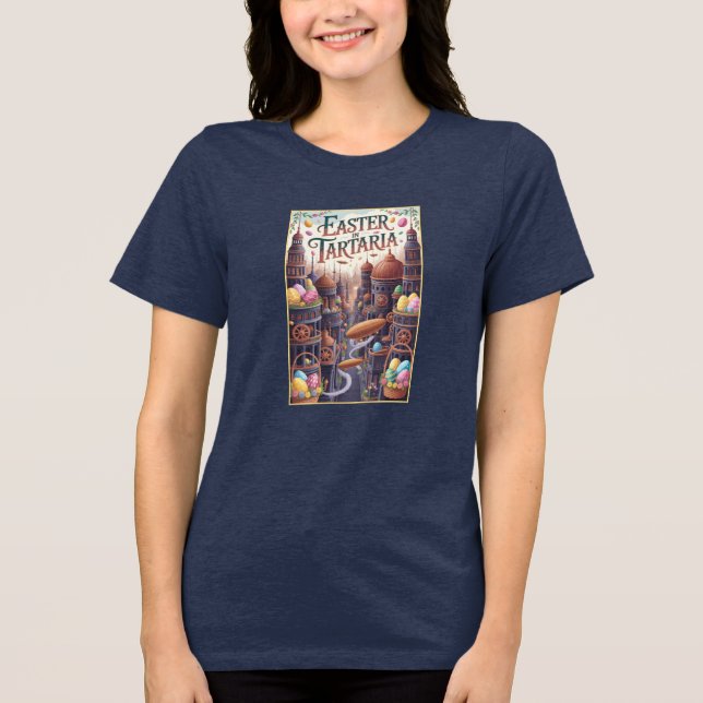 Camiseta de Páscoa Tartária Tee História Perdida F (Frente)