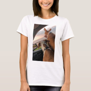 camiseta de passeio ou de morte