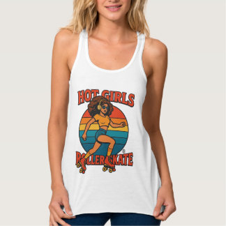 Camiseta de Patins de Rolim de Garotas Quentes