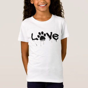 Camiseta de Pegada de Pata