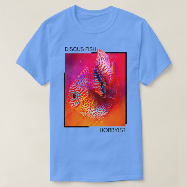 Camiseta de Peixe de Disco (Frente do Design)