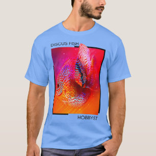 Camiseta de Peixe de Disco