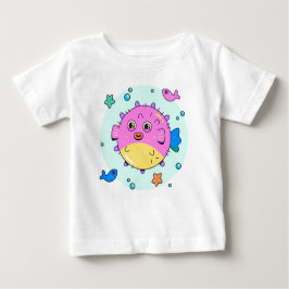 Camiseta de Peixe do Bebê