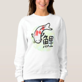 Camiseta de Peixe Koi com Kanji