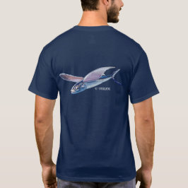 Camiseta de peixe voador