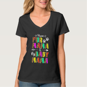 Camiseta De Pele Mamãe Para Bebê Mãe Nova Dia de as mães Mã