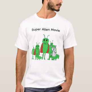Camiseta de Personagem Completo do Super Alien