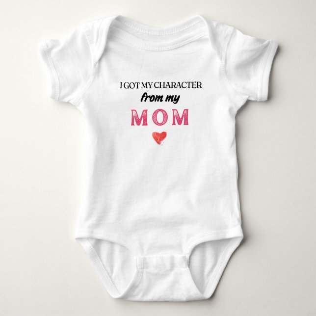 Camiseta de Personagem Mini-Chefe (Edição da Mamãe (Frente)