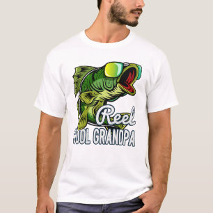 Camiseta de Pesca do Avô Legal – Camisa engraçada