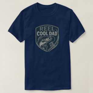 Camiseta de pesca engraçada para pai incrível