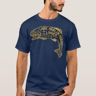 Camiseta de pesca Maine - Lago Parlin Lodge Jackma