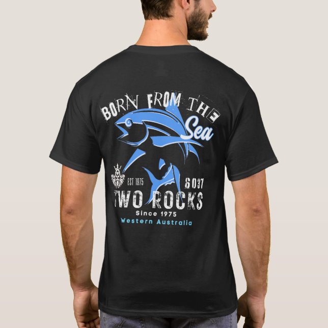 Camiseta de Pesca Two Rocks (Verso)