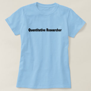 Camiseta de Pesquisador Quantitativo