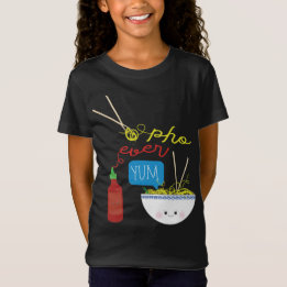 Camiseta De Pho bacia nunca Yum Pho