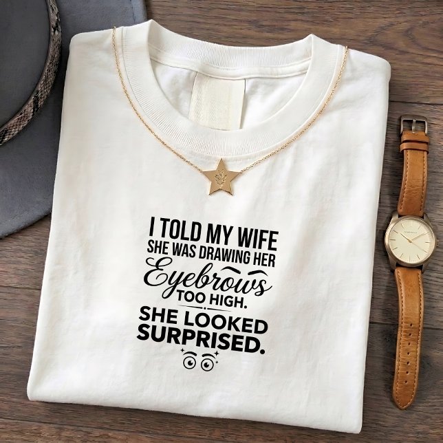 Camiseta de Piadas de Pai Engraçadas para Mulher (Criador carregado)