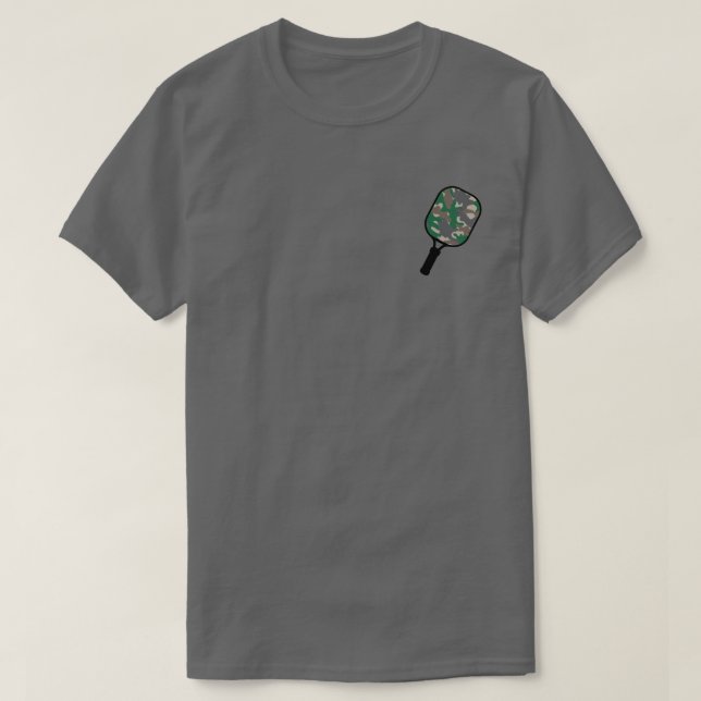 Camiseta de Pickleball para Homens de Verdade (Frente do Design)