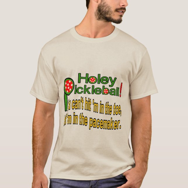 camiseta de picleball humorística (Frente)