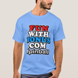 Camiseta de Pinball com Bônus Divertido Citação An