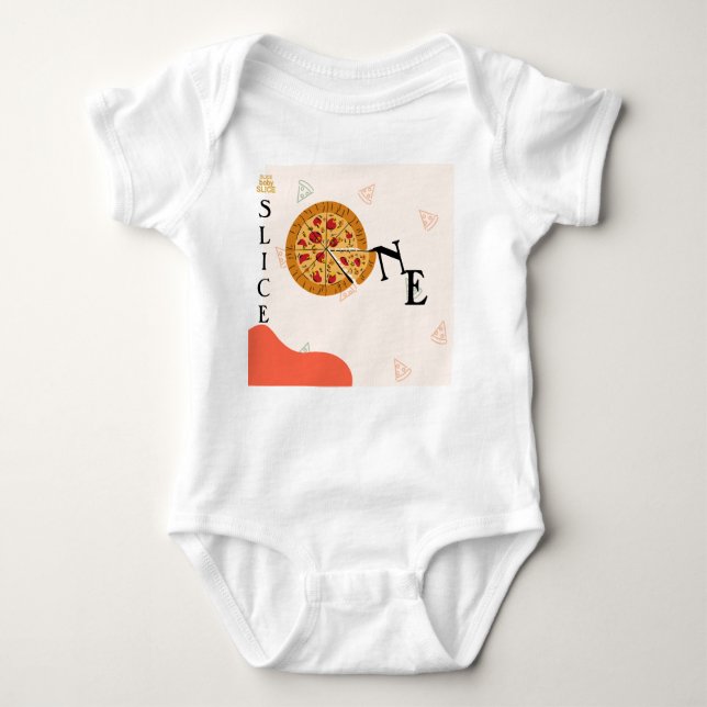 Camiseta de pizza com fatia de leite moderna (Frente)