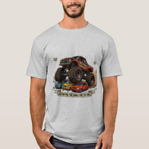Camiseta de pneu sobressalente de caminhão monstro