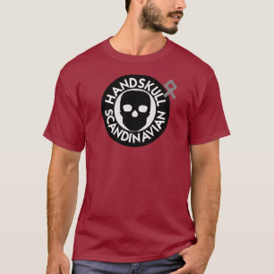 Camiseta de porcelana HANDSKULL LIV básica P4
