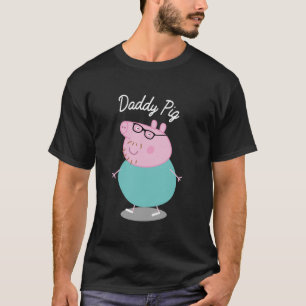 Camiseta de porco engraçado pai