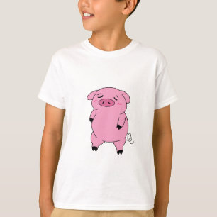 Camiseta de Porquinho Cansado