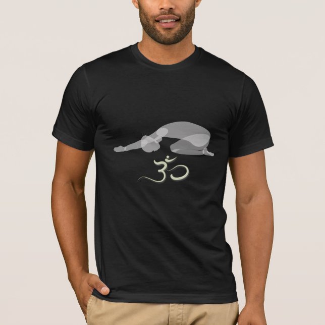 Camiseta de pose de yoga (Frente)