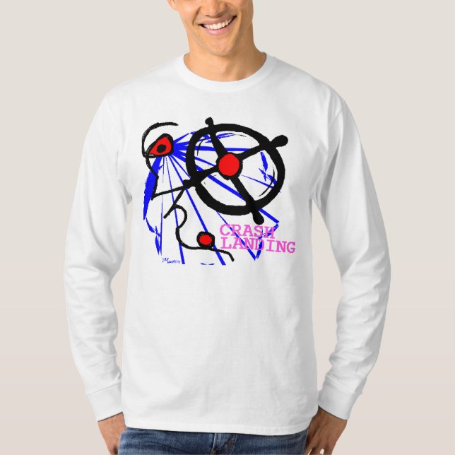 Camiseta de pouso forçado (Frente)