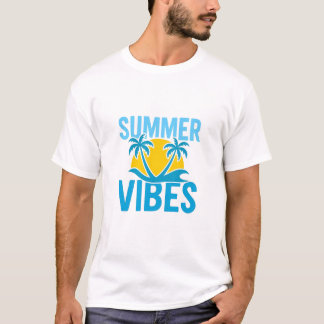 Camiseta de Praia com Estilo de Verão
