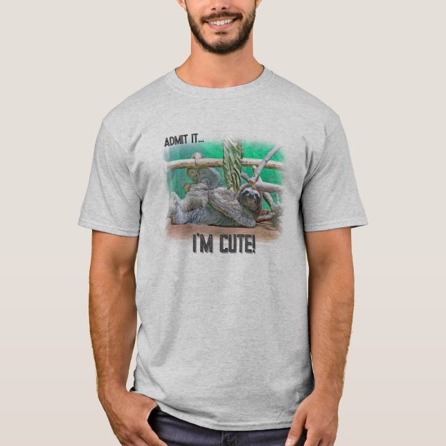 Camiseta de Preguiça (Frente)