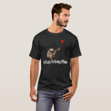 Camiseta de Preguiça Dias Preguiçosos – Estilo Efi