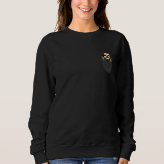 Camiseta de Preguiça Relaxando no Bolso  Preguiça 