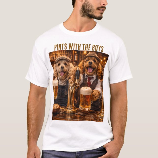 Camiseta de Presente Cockapoo - Camiseta de Cão Di (Frente)