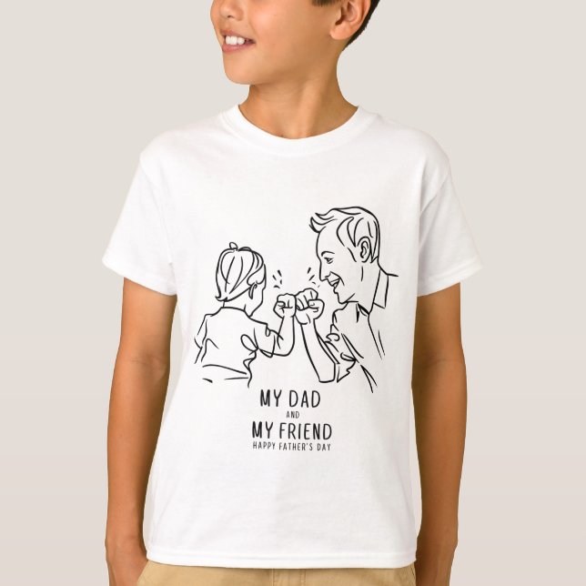 Camiseta de Presente do Dia dos Pais (Frente)