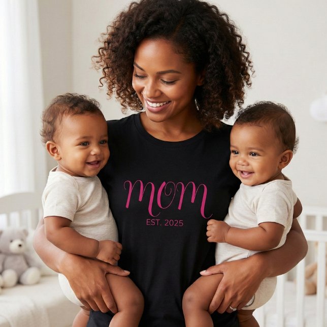 Camiseta de Presente para Mãe Estabelecida (Criador carregado)