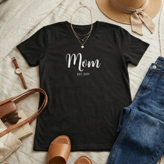 Camiseta de Presente para Mãe Recém-Constituída