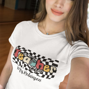 Camiseta de presente retro da minha época de profe