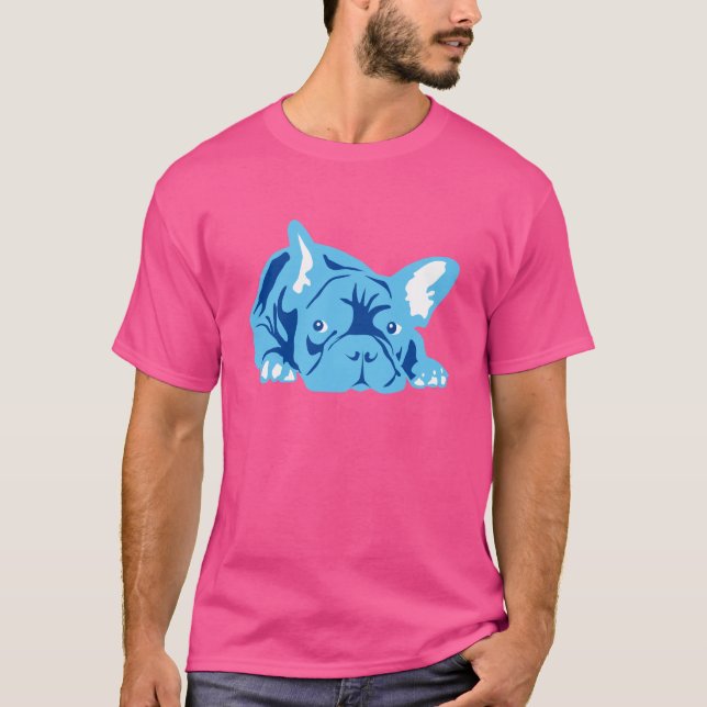 Camiseta de Presentes do Bulldog Francês (Frente)