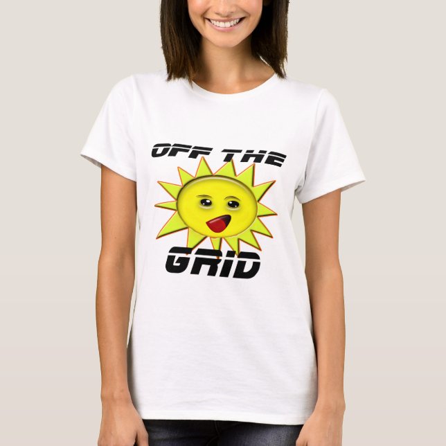 Camiseta de presentes e produtos promocionais de e (Frente)