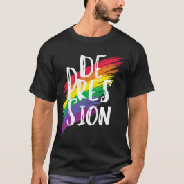 Camiseta De-Press-Ion Tee | Fundo do Arco-Íris x CTFOD