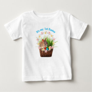 Camiseta de primeira Páscoa do Bebê ou Toddler
