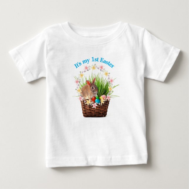 Camiseta de primeira Páscoa do Bebê ou Toddler (Frente)