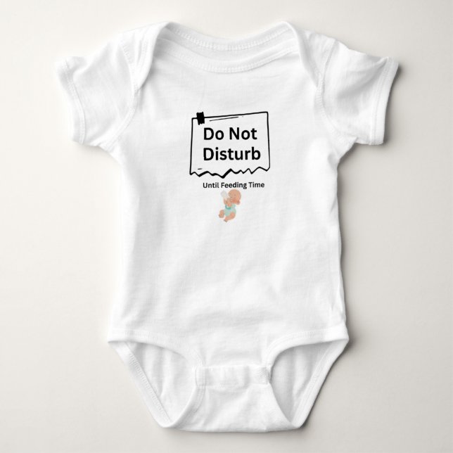 Camiseta de Prioridade de Sono: A Camisa de Bebê " (Frente)