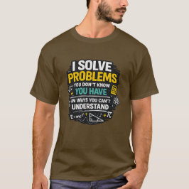 Camiseta de Professor de Matemática Engraçado Eu R