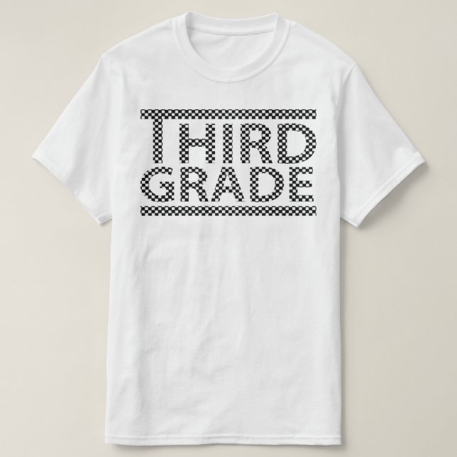 Camiseta de Professor do Terceiro Ano, Camiseta do (Frente do Design)